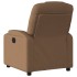 Sillón reclinable eléctrico de tela