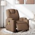 Sillón reclinable de masaje eléctrico tela