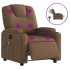 Sillón reclinable de masaje eléctrico tela