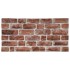 Paneles de pared 3D diseño de ladrillo 10 uds EPS marrón