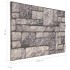 Paneles de pared 3D diseño de ladrillo 10 uds EPS gris