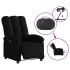 Sillón reclinable eléctrico de tela