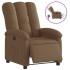 Sillón reclinable eléctrico de tela