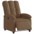 Sillón reclinable eléctrico de tela
