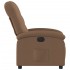 Sillón reclinable eléctrico de tela