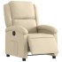 Sillón reclinable eléctrico de tela