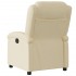 Sillón reclinable eléctrico de tela