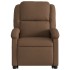 Sillón reclinable elevable de tela