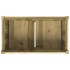 Jardinera de madera de pino impregnada 90x50x70
