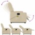 Sillón de masaje eléctrico reclinable elevable tela