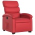 Sillón reclinable elevable cuero artificial