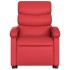 Sillón reclinable elevable cuero artificial
