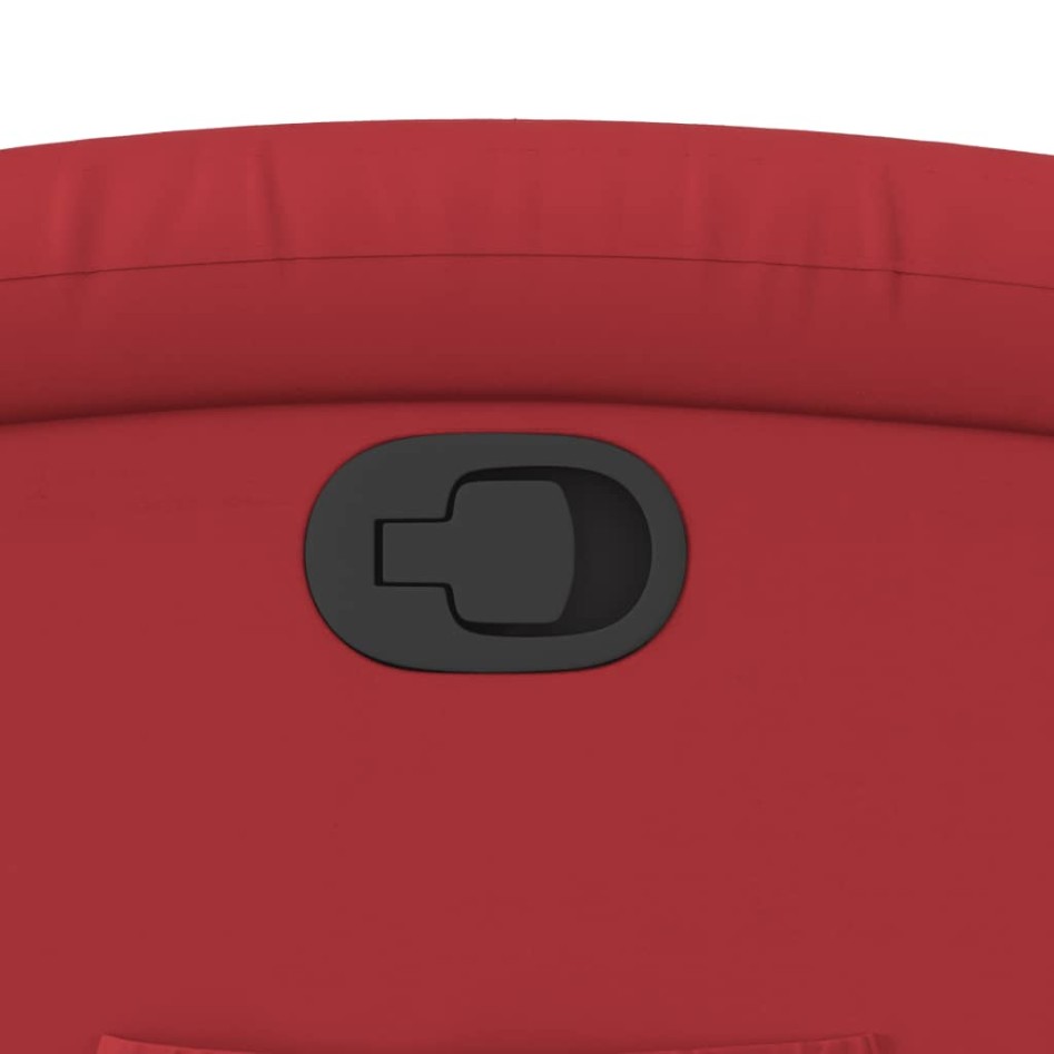 Sillón reclinable elevable cuero artificial