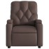 Sillón reclinable eléctrico de cuero sintético