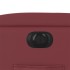 Sillón reclinable eléctrico de cuero sintético rojo