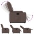 Sillón reclinable elevable cuero sintético