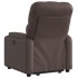 Sillón reclinable elevable eléctrico de cuero sintético