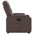 Sillón reclinable elevable eléctrico de cuero sintético