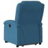 Sillón reclinable de masaje eléctrico elevable terciopelo
