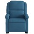 Sillón reclinable de masaje eléctrico elevable terciopelo