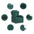 Sillón reclinable eléctrico tela verde