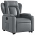 Sillón reclinable elevable eléctrico de cuero sintético
