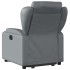 Sillón reclinable elevable eléctrico de cuero sintético
