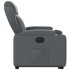 Sillón reclinable elevable eléctrico de cuero sintético