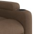 Silla de masaje reclinable de pie de tela