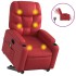 Sillón de majaje elevable eléctrico cuero artificial