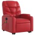Sillón de majaje elevable eléctrico cuero artificial