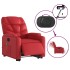 Sillón de majaje elevable eléctrico cuero artificial