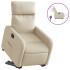 Sillón eléctrico reclinable elevable de tela color