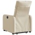 Sillón eléctrico reclinable elevable de tela color