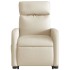 Sillón eléctrico reclinable elevable de tela color