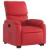 Sillón reclinable elevable cuero artificial