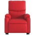 Sillón reclinable elevable cuero artificial
