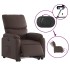 Sillón reclinable elevable eléctrico de cuero sintético