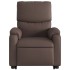 Sillón reclinable elevable eléctrico de cuero sintético