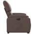 Sillón reclinable elevable eléctrico de cuero sintético