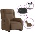 Sillón de masaje eléctrico reclinable elevable tela