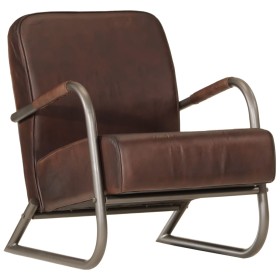 Sillón de cuero auténtico