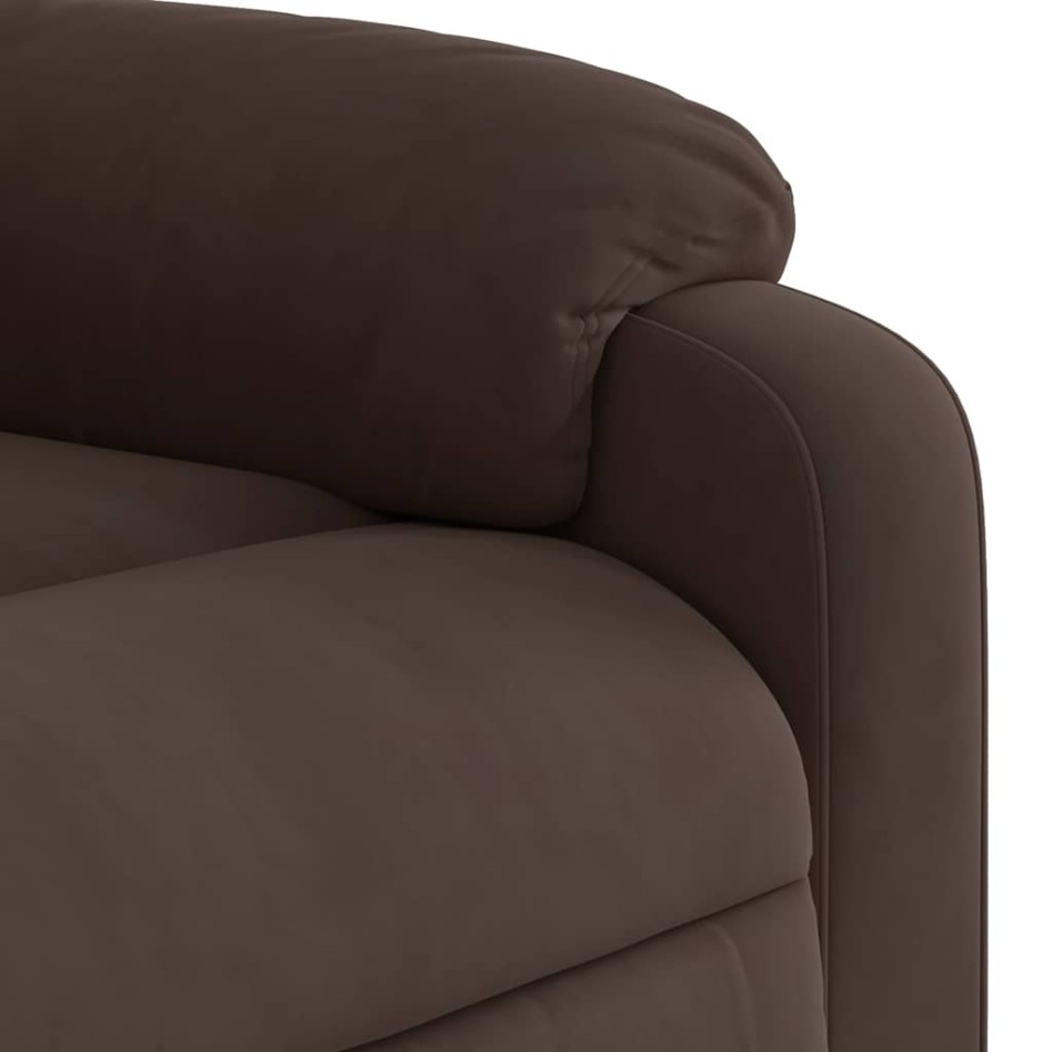 Sillón eléctrico reclinable elevable tela microfibra