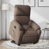 Sillón reclinable elevable tela de microfibra