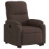 Sillón reclinable elevable tela de microfibra