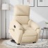 Sillón masaje eléctrico reclinable elevable tela