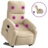 Sillón masaje eléctrico reclinable elevable tela