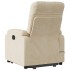 Sillón masaje eléctrico reclinable elevable tela