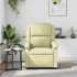 Sillón reclinable de cuero auténtico