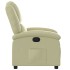 Sillón reclinable de cuero auténtico